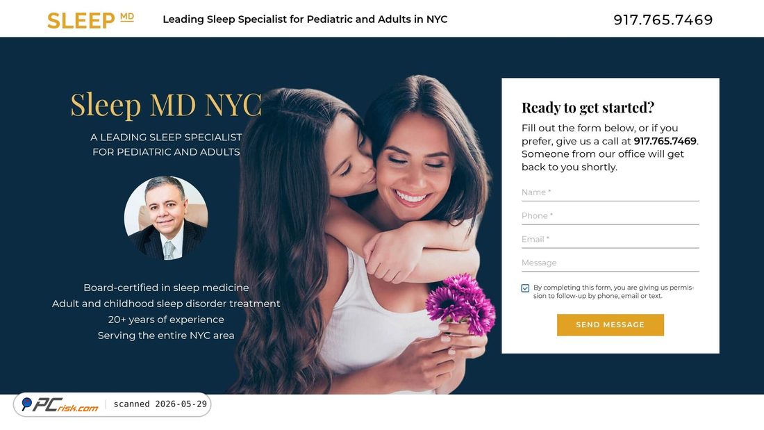 Screenshot of snoringsleepnyc.com