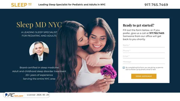 snoringsleepnyc.com screenshot