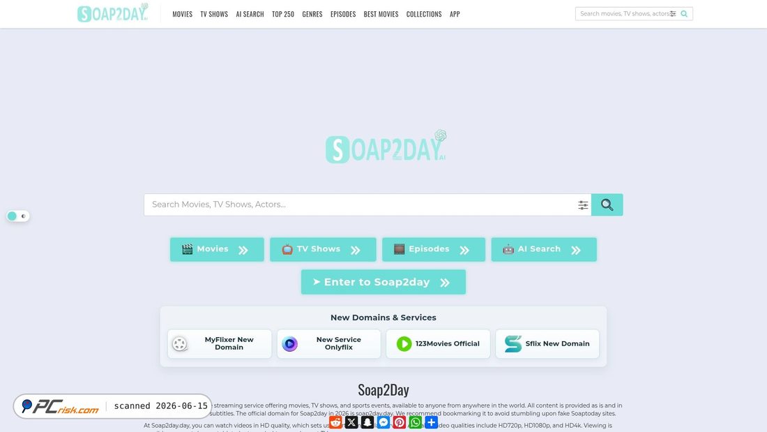 Screenshot of soap2day.day