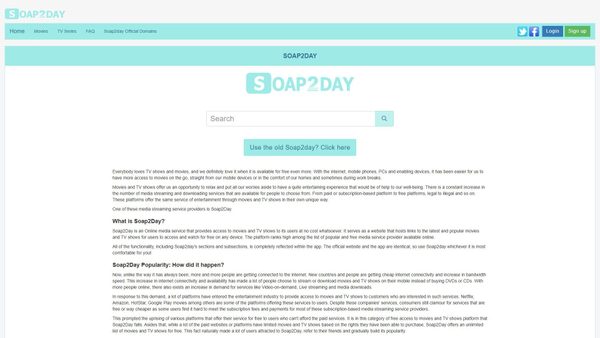 soap2dayai.com screenshot