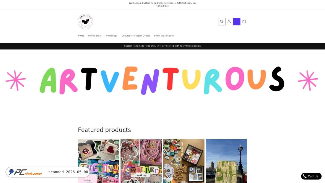 Capture d’écran de soartventurous.com