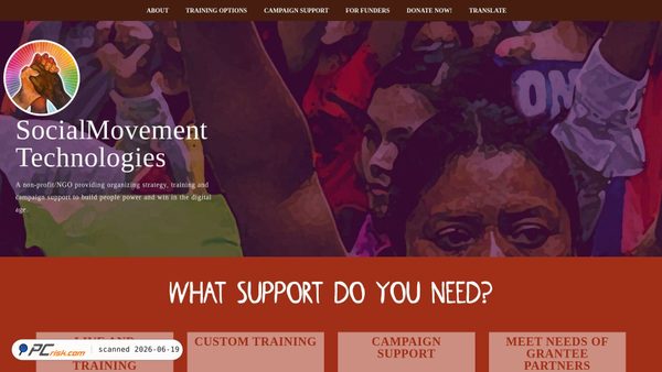 socialmovementtechnologies.org screenshot