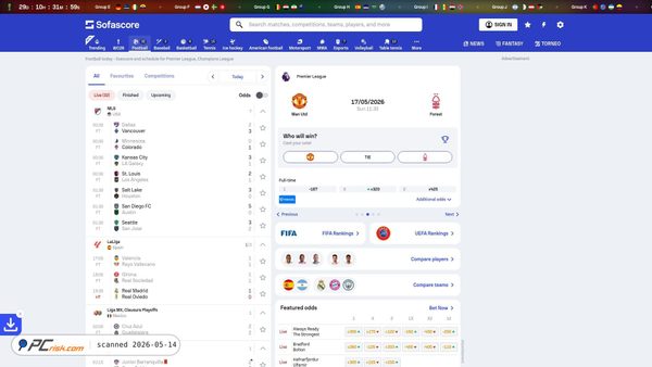 sofascore.com screenshot
