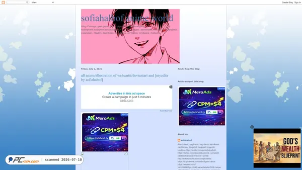 sofiahalbofanimeworld.blogspot.com screenshot