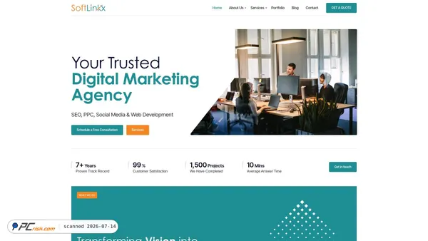 softlinkx.com screenshot