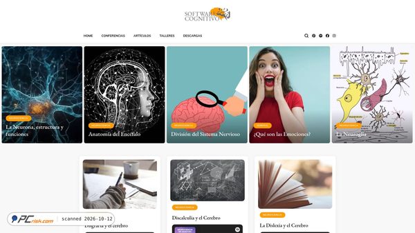 Zrzut ekranu softwarecognitivo.com