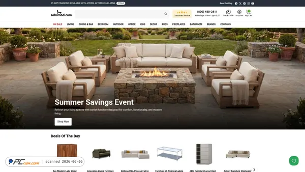 sohomod.com screenshot