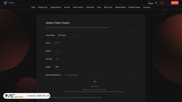solana-createmytoken-net.pages.dev screenshot
