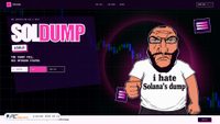 Captura de ecrã de solanasdump.live