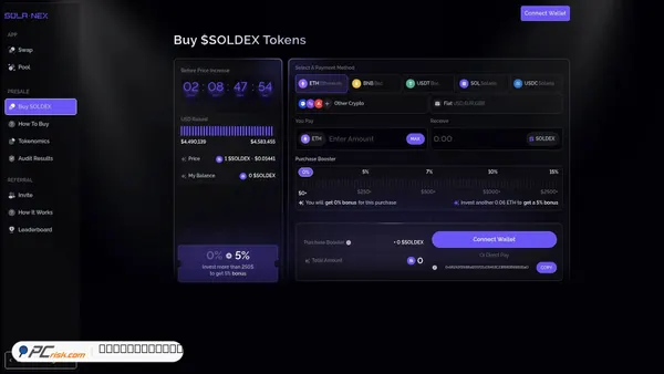solanexai-axy.pages.dev Screenshot