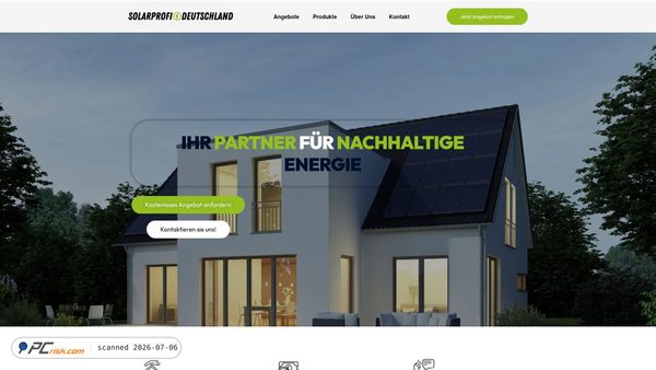 solarprofideutschland.de screenshot