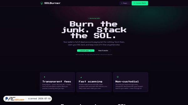 solburner.claims screenshot