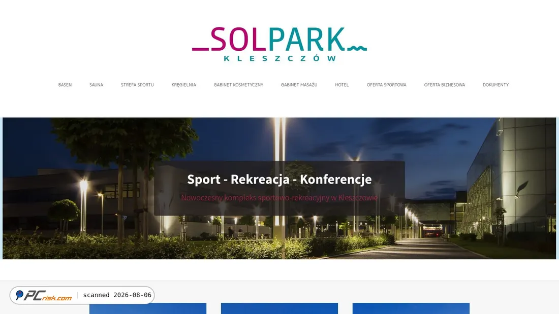 Screenshot of solpark.pl