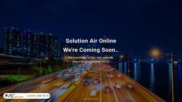 solutionair-online.co.nz screenshot