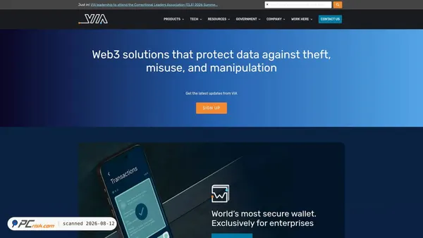 solvewithvia.com screenshot