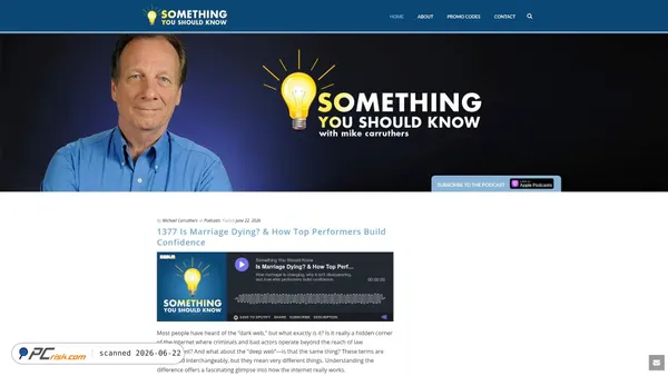 somethingyoushouldknow.net screenshot