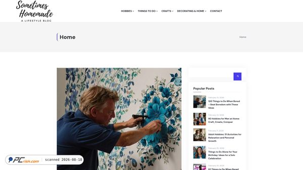 sometimes-homemade.com Screenshot