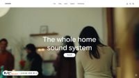 sonos.com screenshot