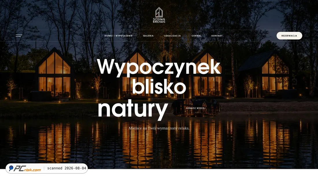 Screenshot of sosinadreams.pl