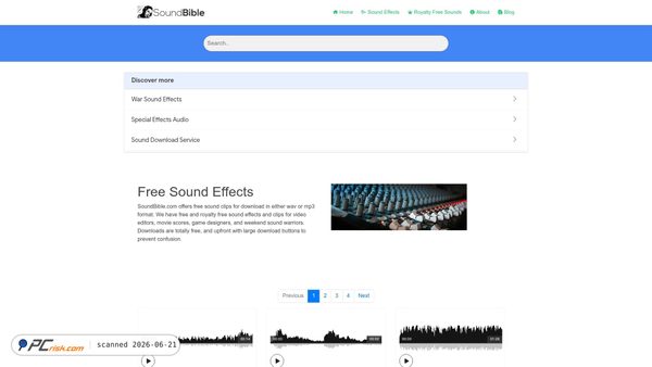 soundbible.com screenshot
