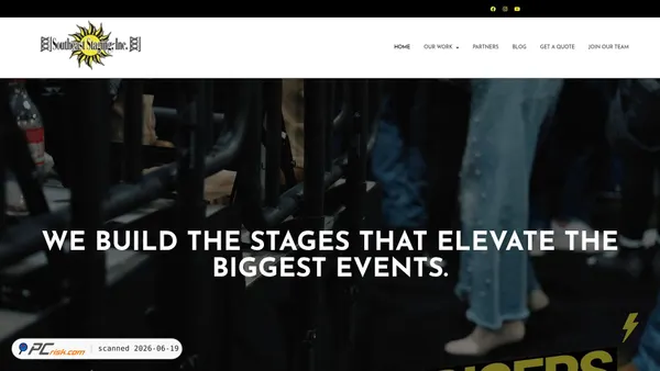 southeaststage.com screenshot