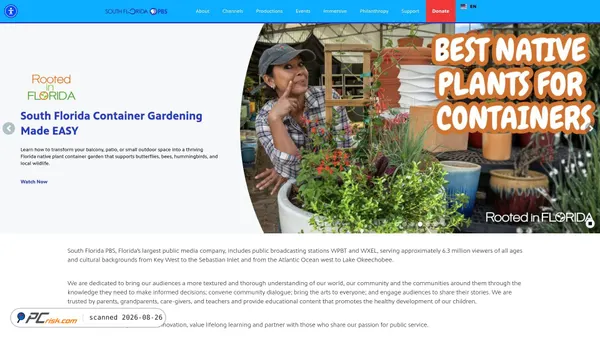 southfloridapbs.org screenshot