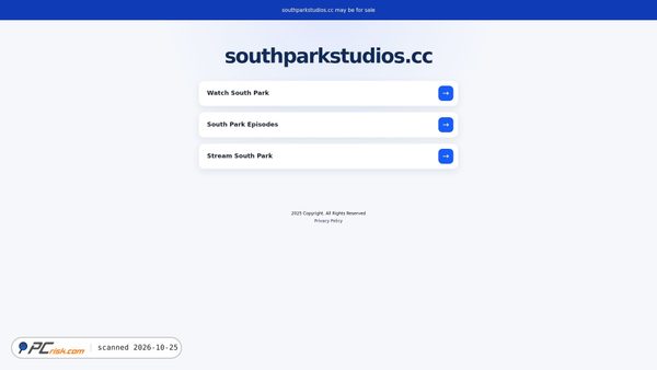 Captura de southparkstudios.cc