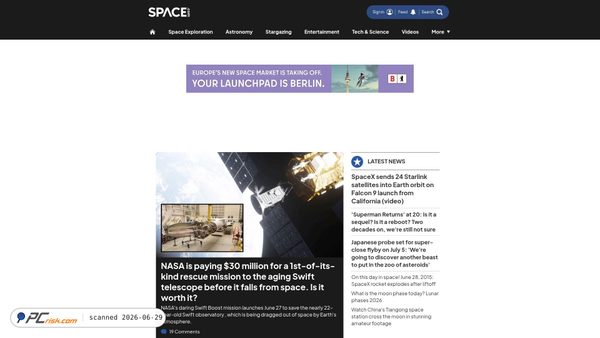 space.com screenshot