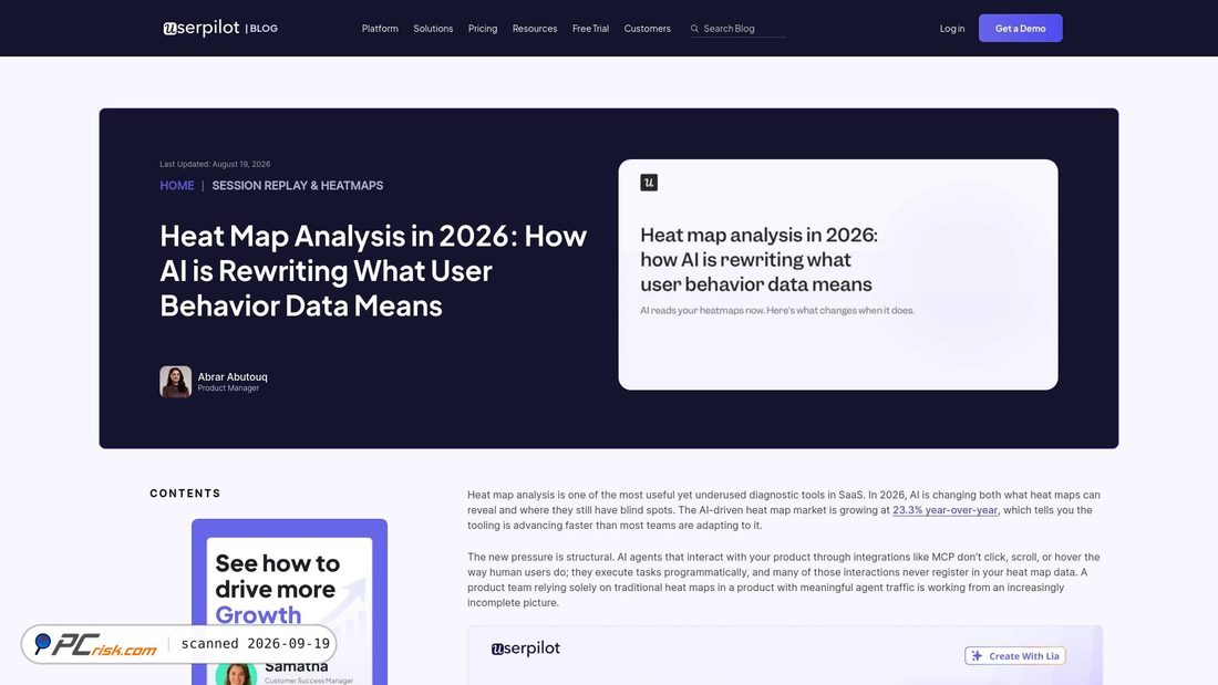 Captura de ecrã de spadeanalytica.com