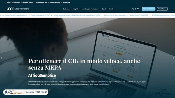 spaggiari.eu screenshot