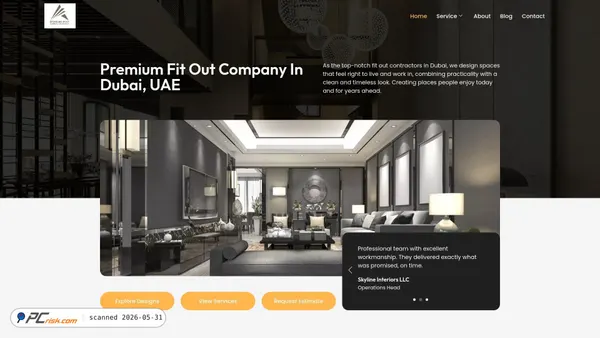 sparklingspaceuae.com screenshot