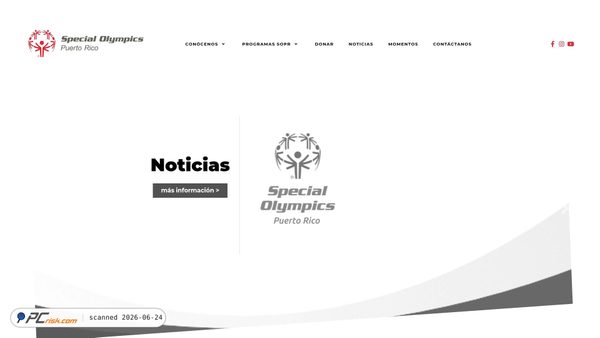 specialolympicspuertorico.org screenshot