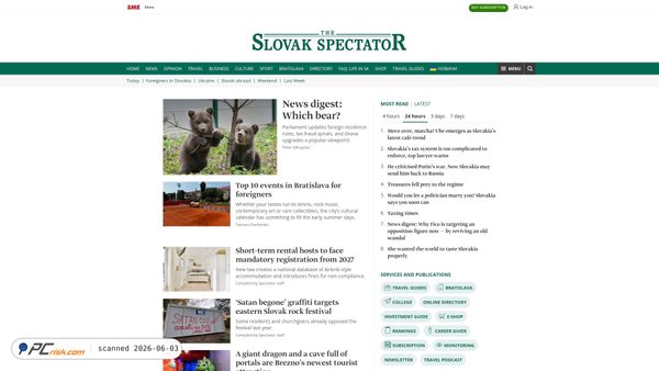 spectator.sme.sk screenshot