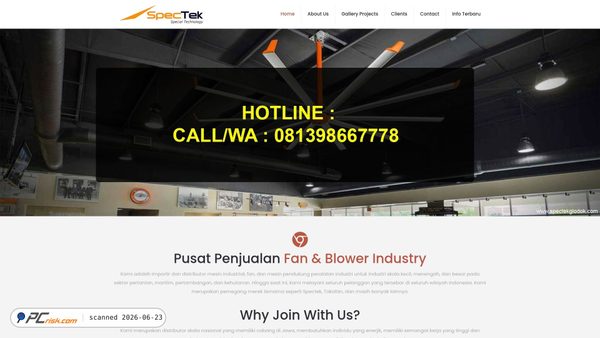spectekglodok.com screenshot
