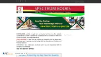 Captura de ecrã de spectrumbooks.in
