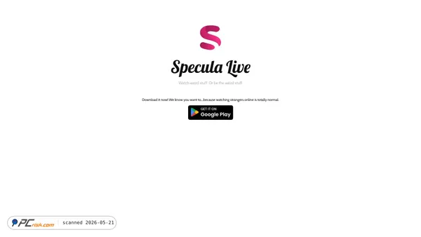 specula.live screenshot