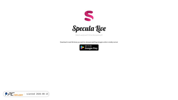 specula.live screenshot