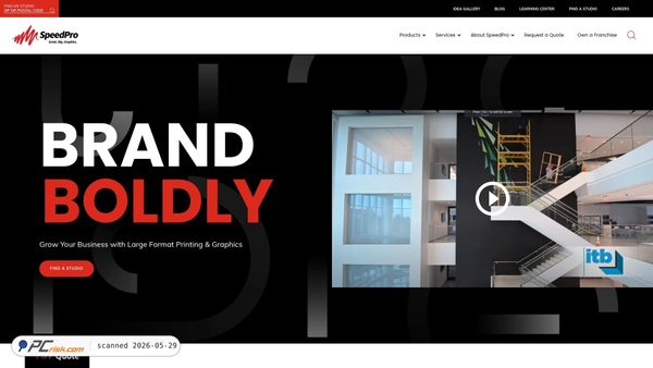 speedpro.com screenshot