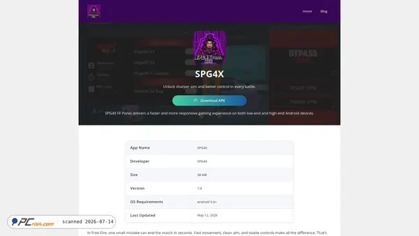 spg4x.com screenshot