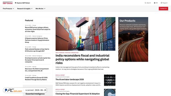 spglobal.com screenshot