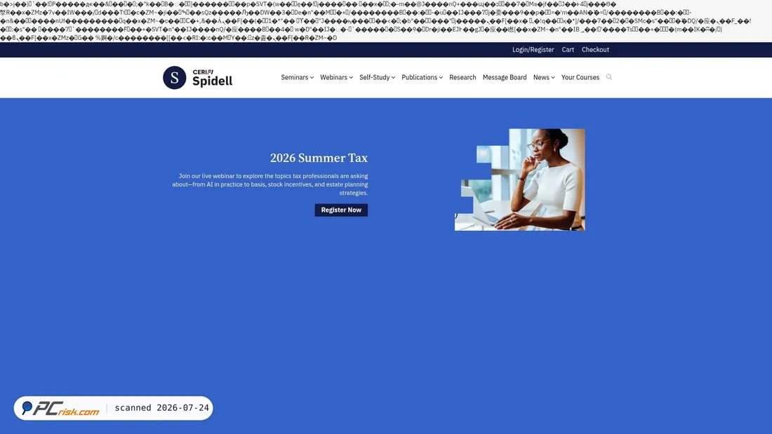 Screenshot of spidell.com