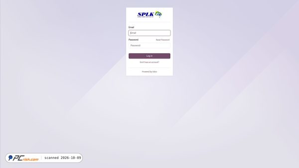 Screenshot di splk.odoo.com