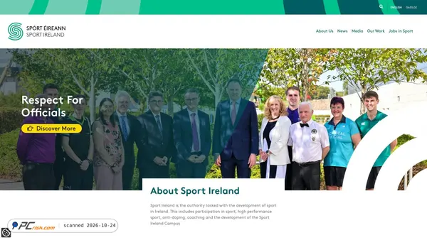 sportireland.ie Screenshot