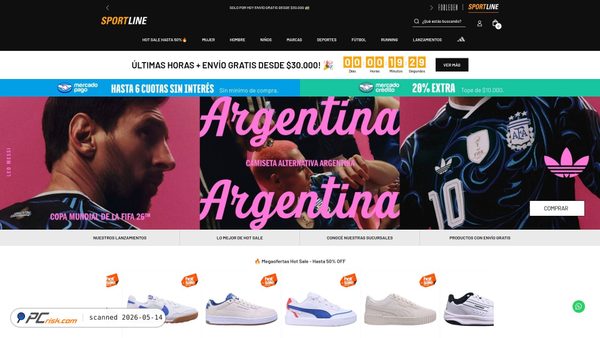 sportline.com.ar screenshot