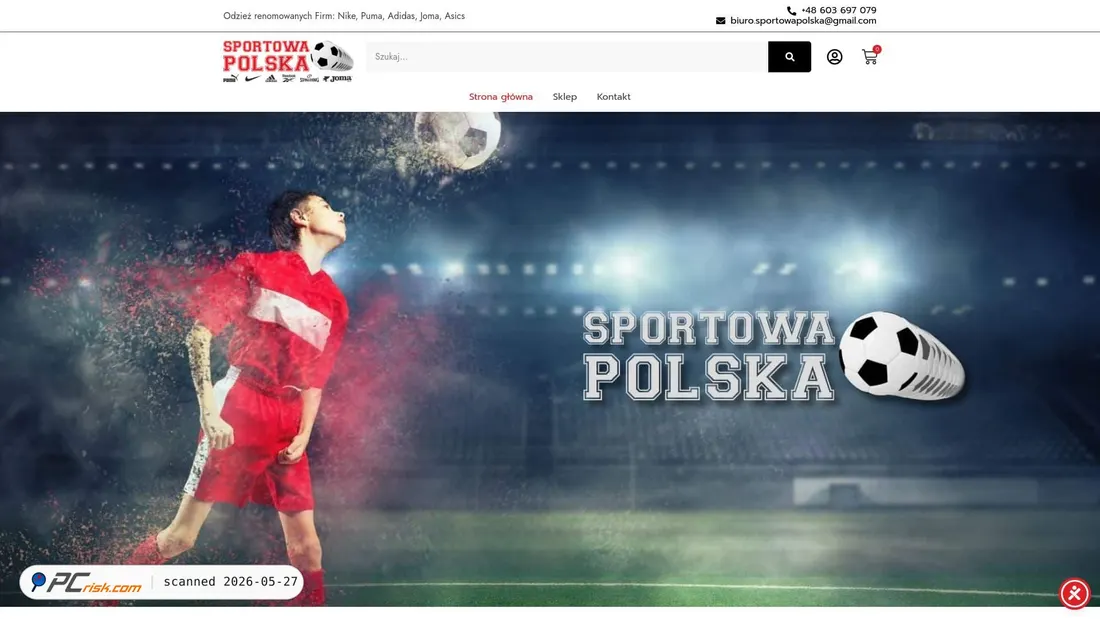 Screenshot of sportowapolska.com.pl