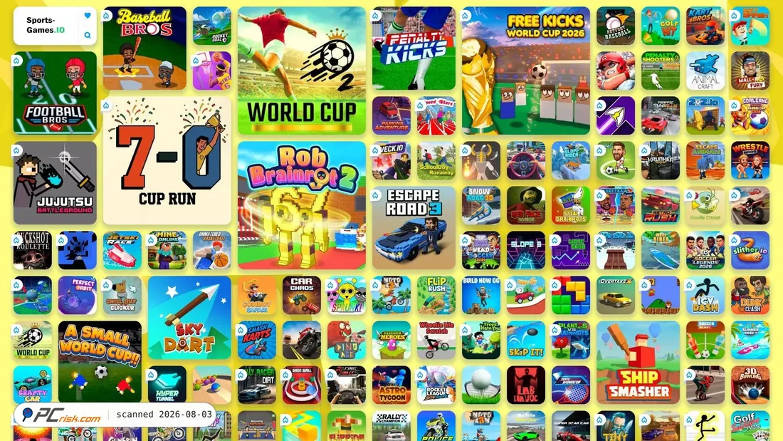 Screenshot of sports-games.io