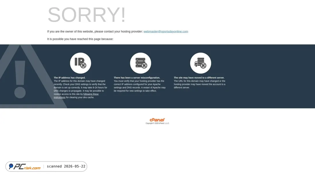 Screenshot of sportsdayonline.com