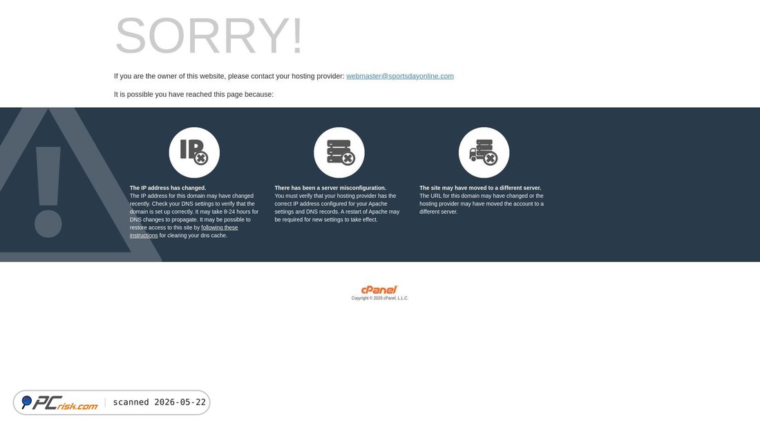 Screenshot von sportsdayonline.com