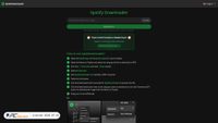 spotidownloader.com screenshot