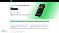 Captura de ecrã de spotifymodapk.xyz